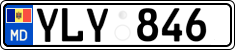 License plate of Moldova, Cars (2015)
