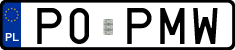 License plates of Poland, Vanity Plates