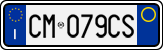 License plate of Italy, Cars (1994 year series)