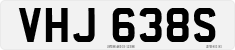 License plate of the United Kingdom, 1963 year system
