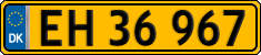 License plate of Denmark, Commercial vehicles