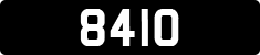 License plate of Guernsey, Regular plates
