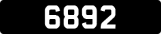 License plate of Guernsey, Regular plates