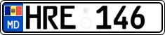 License plate of Moldova, Cars (2015)