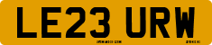 License plate of the United Kingdom, 2001 year system