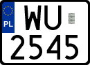 License plates of Poland, Special vehicles and motorcycles