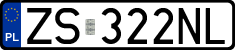License plates of Poland, Regular car plates