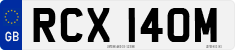 License plate of the United Kingdom, 1963 year system