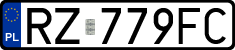 License plates of Poland, Regular car plates