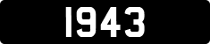 License plate of Guernsey, Regular plates