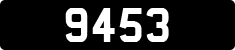 License plate of Guernsey, Regular plates