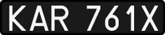 License plates of Poland, 1976 year system