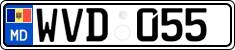 License plate of Moldova, Cars (2015)