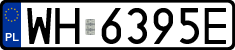 License plates of Poland, Regular car plates