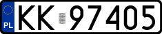 License plates of Poland, Regular car plates