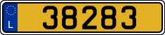 License plate of Luxembourg, Vanity Plates