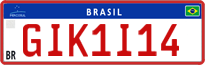 License plate of Brazil, Commercial vehicles (Mercosul)