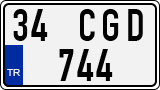 License plate of Turkey, Regular plates