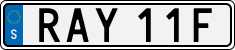 License plate of Sweden, Regular plates