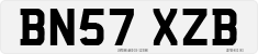 License plate of the United Kingdom, 2001 year system
