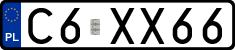 License plates of Poland, Vanity Plates