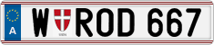 License plate of Austria, Vanity Plates