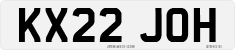 License plate of the United Kingdom, 2001 year system