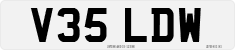 License plate of the United Kingdom, 1983 year system