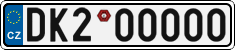 License plate of the Czech Republic, Vanity Plates