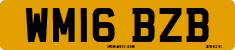 License plate of the United Kingdom, 2001 year system