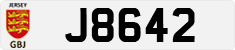 License plate of Jersey, Regular plates (J123456)