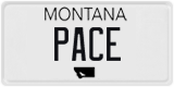 Montana, Vanity Plates