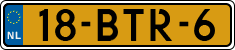 License plate of the Netherlands, Heavy Commercial Vehicles (1994 system)