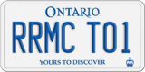 Ontario, Vanity Plates