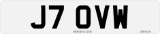 License plate of the United Kingdom, 1983 year system