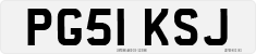 License plate of the United Kingdom, 2001 year system