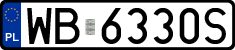 License plates of Poland, Regular car plates
