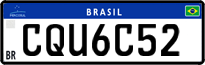 License plate of Brazil, Private owners (Mercosul)
