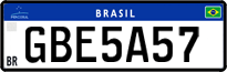 License plate of Brazil, Private owners (Mercosul)