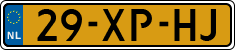 License plate of the Netherlands, Cars