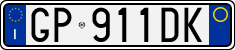 License plate of Italy, Cars (1994 year series)