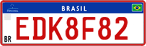License plate of Brazil, Commercial vehicles (Mercosul)