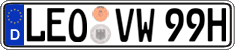 German license plate, Plates for oldtimers (type 