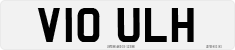License plate of the United Kingdom, 1983 year system