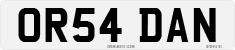 License plate of the United Kingdom, 2001 year system