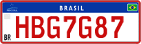 License plate of Brazil, Commercial vehicles (Mercosul)