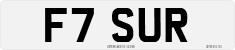 License plate of the United Kingdom, 1983 year system