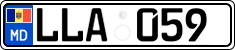 License plate of Moldova, Cars (2015)