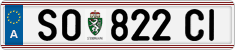 License plate of Austria, Regular plates