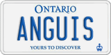 Ontario, Vanity Plates